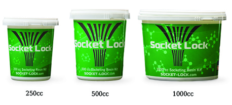 Kit resina socketlock